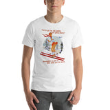 Skis, Sports Pin-Up, Short-Sleeve Unisex T-Shirt