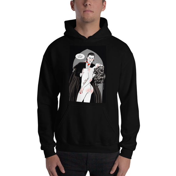 Dracula, Erotic Gothic, Hooded Sweatshirt