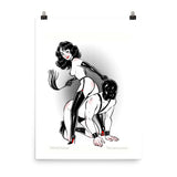 Hood, KinkTober Premium Matte vertical posters