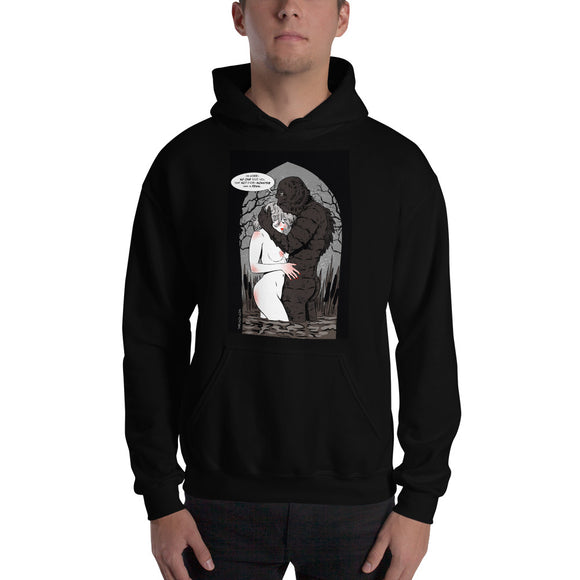 Monster From The Black Lagoon, Erotic Gothic, Hooded Sweatshirt