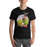 Mexico, Football Pin-Up, Short-Sleeve Unisex T-Shirt