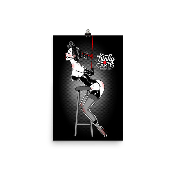 9 of clubs, Kinky Cards, Poster