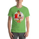 Spain, Football Pin-Up, Short-Sleeve Unisex T-Shirt