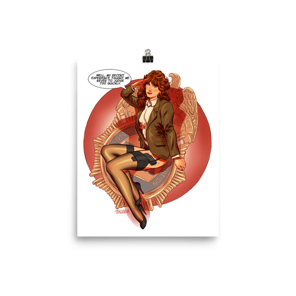 Denise Bryson, Twin Peaks Pin-Up, Poster