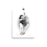 Suspension, KinkTober Premium Matte vertical posters