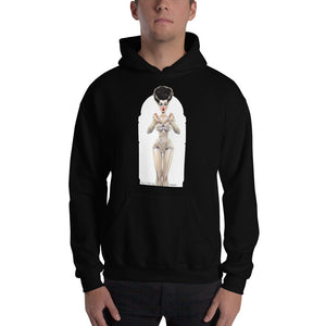 Frankenstain's Bride, Halloween Girls Pin-Up, Hooded Sweatshirt