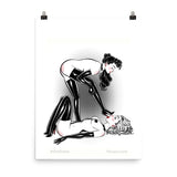 Heels, KinkTober Premium Matte vertical posters