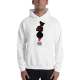 Ace of clubs (Silhouette), Kinky Cards, Hooded Sweatshirt