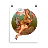 Log Lady, Twin Peaks Pin-Up, Poster