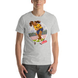 Brazil, Football Pin-Up, Short-Sleeve Unisex T-Shirt