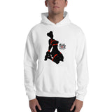 4 of clubs (Silhouette), Kinky Cards, Hooded Sweatshirt