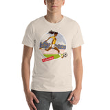 Colombia, Football Pin-Up, Short-Sleeve Unisex T-Shirt