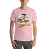 Colombia, Football Pin-Up, Short-Sleeve Unisex T-Shirt