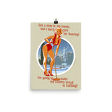 Kerling, Sports Pin-Up, Poster