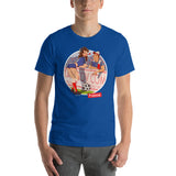 France, Football Pin-Up, Short-Sleeve Unisex T-Shirt