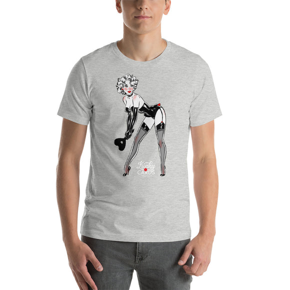 9 of hearts, Kinky Cards, Short-Sleeve Unisex T-Shirt