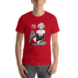 4 of hearts, Kinky Cards, Short-Sleeve Unisex T-Shirt