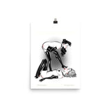 Heels, KinkTober Premium Matte vertical posters