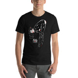 Queen of diamonds, Kinky Cards, Short-Sleeve Unisex T-Shirt