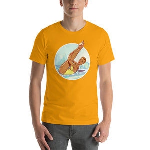 Diving, Brazil Olympics, Short-Sleeve Unisex T-Shirt