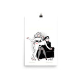 Spanking, KinkTober Premium Matte vertical posters