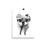 Corset, KinkTober Premium Matte vertical posters