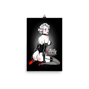 7 of hearts, Kinky Cards, Poster