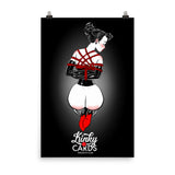 Ace of clubs, Kinky Cards, Poster