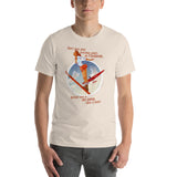 Ski Jumping, Sports Pin-Up, Short-Sleeve Unisex T-Shirt