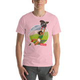 Mexico, Football Pin-Up, Short-Sleeve Unisex T-Shirt