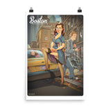 Boston, American Calendar, Poster