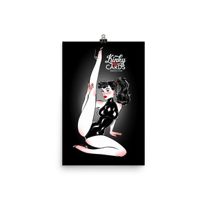 Jack of diamonds, Kinky Cards, Poster