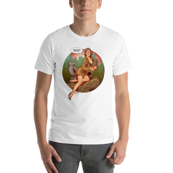 Log Lady, Twin Peaks Pin-Up, Short-Sleeve Unisex T-Shirt