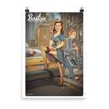 Boston, American Calendar, Poster