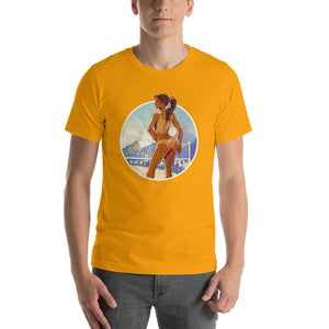 Beach Volleyball, Brazil Olympics, Short-Sleeve Unisex T-Shirt