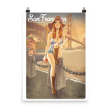 San Francisco, American Calendar, Poster