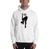 8 of clubs (Silhouette), Kinky Cards, Hooded Sweatshirt