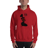 6 of clubs (Silhouette), Kinky Cards, Hooded Sweatshirt