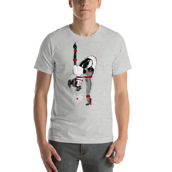 8 of clubs, Kinky Cards, Short-Sleeve Unisex T-Shirt