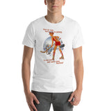 Hokey, Sports Pin-Up, Short-Sleeve Unisex T-Shirt