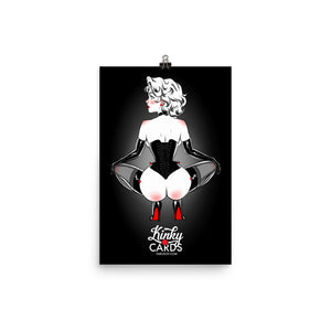 Ace of hearts, Kinky Cards, Poster