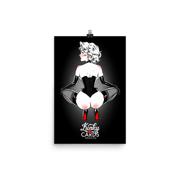 Ace of hearts, Kinky Cards, Poster