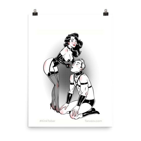 Plug, KinkTober Premium Matte vertical posters