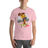 Brazil, Football Pin-Up, Short-Sleeve Unisex T-Shirt