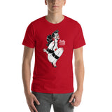 4 of diamonds, Kinky Cards, Short-Sleeve Unisex T-Shirt