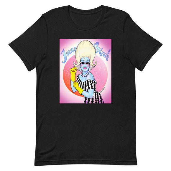 Dragsember Short-Sleeve Unisex T-Shirt, Juno Birch