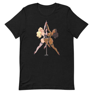 Kinktober 2021 Short-Sleeve Unisex T-Shirt SFW, Pole Dance